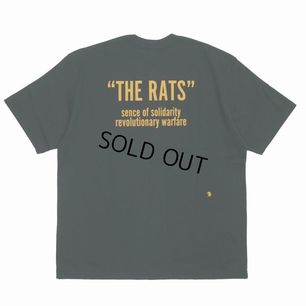 画像1: RATS/MAD GARMENT TEE（BLACK）［プリントT-23春夏］