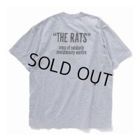 RATS/MAD GARMENT TEE（GRAY）［プリントT-23春夏］