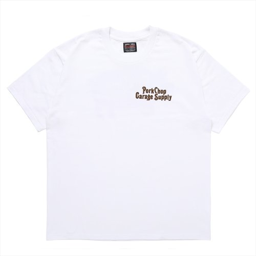 他の写真1: PORKCHOP/THREE TONE ROUNDED TEE（WHITE）［プリントT-23春夏］