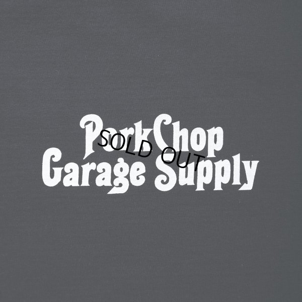 画像3: PORKCHOP/THREE TONE ROUNDED TEE（BLACK）［プリントT-23春夏］