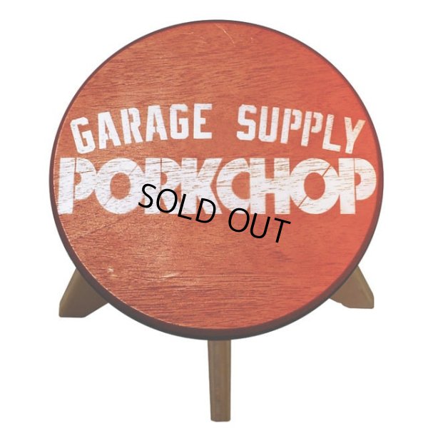 画像2: PORKCHOP/PORK STOOL（Small/RED）［木製スツール"Small"-23春夏］