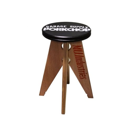 他の写真1: PORKCHOP/PORK STOOL（Small/BLACK）［木製スツール"Small"-23春夏］