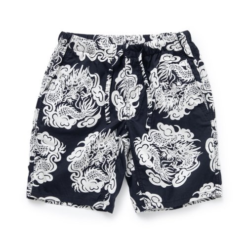 他の写真1: 【40%OFF】RATS/ZIP COTTON SHORTS PRINT（BLACK）［ジップコットンショーツ-23春夏］