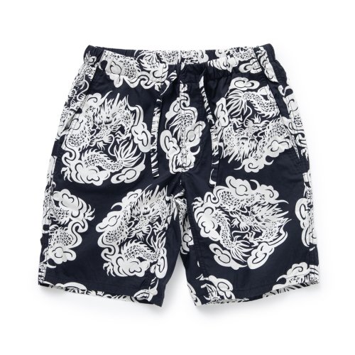 他の写真1: RATS/ZIP COTTON SHORTS PRINT（BLACK）［ジップコットンショーツ-23春夏］