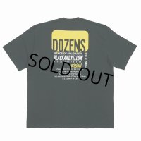 RATS/COLOR TAG TEE（BLACK）［プリントポケT-23春夏］