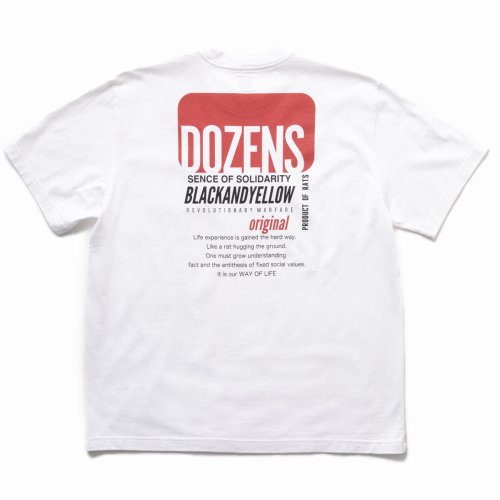 他の写真2: RATS/COLOR TAG TEE（WHITE）［プリントポケT-23春夏］