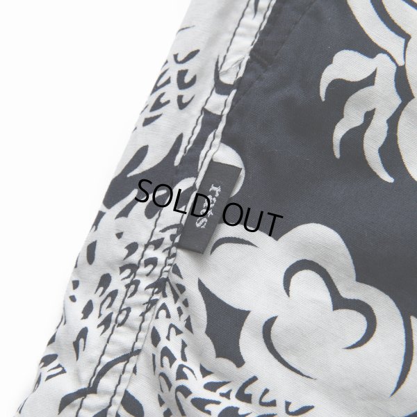 画像3: 【40%OFF】RATS/ZIP COTTON SHORTS PRINT（BLACK）［ジップコットンショーツ-23春夏］