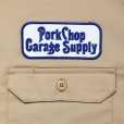 画像3: PORKCHOP/ROUNDED WAPPEN WORK SHIRT（BEIGE）［ワッペンワークシャツ-23春夏］