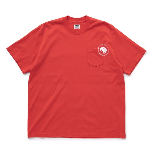 他の写真1: RATS/CIRCLE POCKET TEE（RED）［プリントポケT-23春夏］