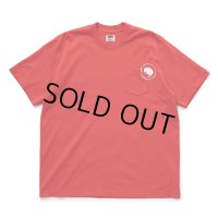 RATS/CIRCLE POCKET TEE（RED）［プリントポケT-23春夏］