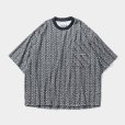 画像1: 【40%OFF】TIGHTBOOTH/PILE T-SHIRT（Black）［パイルT-23夏］ (1)