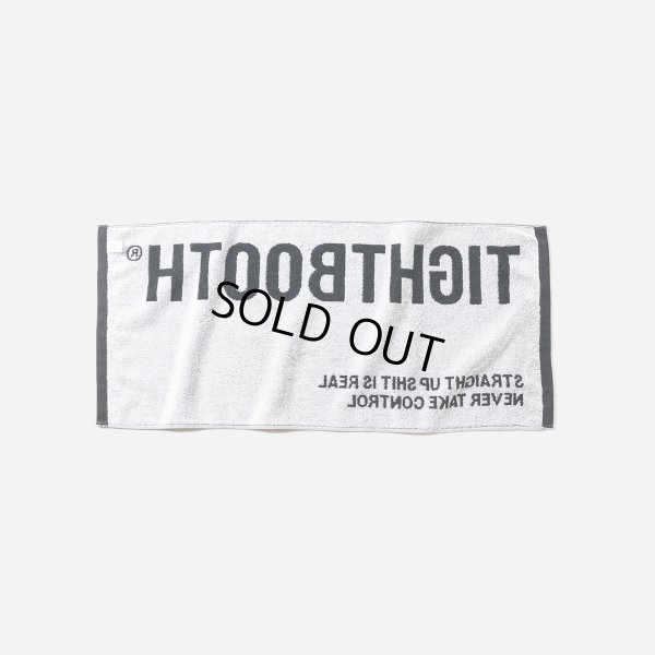 画像2: TIGHTBOOTH/LOGO FACE TOWEL（Black）［フェイスタオル-23夏］