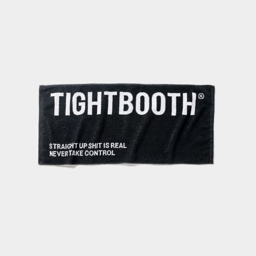 他の写真1: TIGHTBOOTH/LOGO FACE TOWEL（Black）［フェイスタオル-23夏］