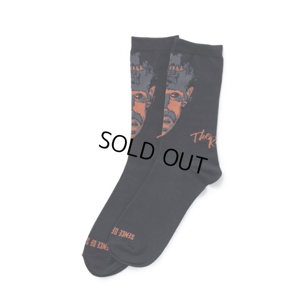 画像1: RATS/HIGH GAUGE SOCKS MONSTER（BLACK）［ソックス-23春夏］