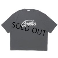 COOTIE PRODUCTIONS/Embroidery Oversized S/S Tee（PRODUCTION OF COOTIE）（Black）［オーバーサイズT-23秋冬］