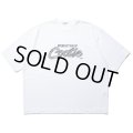 COOTIE PRODUCTIONS/Embroidery Oversized S/S Tee（PRODUCTION OF COOTIE）（Off White）［オーバーサイズT-23秋冬］