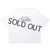 COOTIE PRODUCTIONS/Embroidery Oversized S/S Tee（PRODUCTION OF COOTIE）（Off White）［オーバーサイズT-23秋冬］