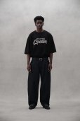 画像4: COOTIE PRODUCTIONS/Embroidery Oversized S/S Tee（PRODUCTION OF COOTIE）（Black）［オーバーサイズT-23秋冬］ (4)