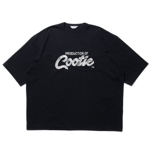 他の写真1: COOTIE PRODUCTIONS/Embroidery Oversized S/S Tee（PRODUCTION OF COOTIE）（Black）［オーバーサイズT-23秋冬］