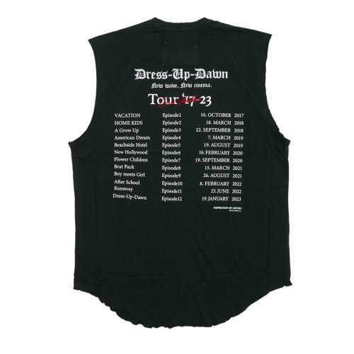 他の写真2: DAIRIKU/"The Dawn" No-Sleeve Tour Tee（Black） 【30%OFF】［ノースリーブツアーT-23秋冬］