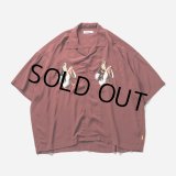 TIGHTBOOTH/PELICAN ALOHA（Burgundy） 【40%OFF】［ペリカンアロハ-23夏］