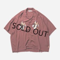 TIGHTBOOTH/PELICAN ALOHA（Burgundy） 【40%OFF】［ペリカンアロハ-23夏］