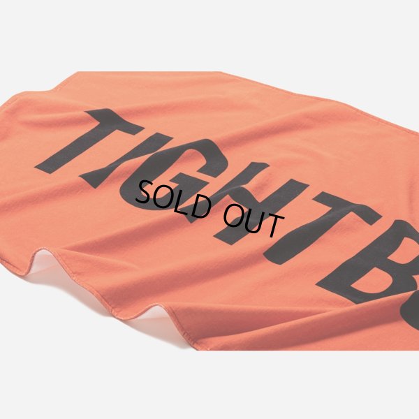 画像2: TIGHTBOOTH/LOGO BEACH TOWEL（Orange）［ビーチタオル-23夏］