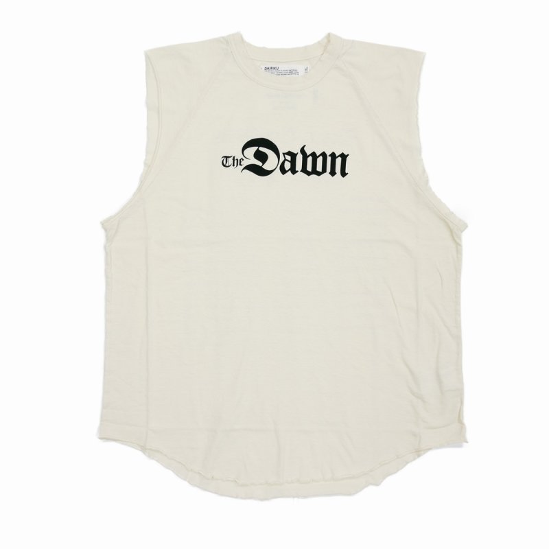 画像1: DAIRIKU/"The Dawn" No-Sleeve Tour Tee（White）［ノースリーブツアーT-23秋冬］