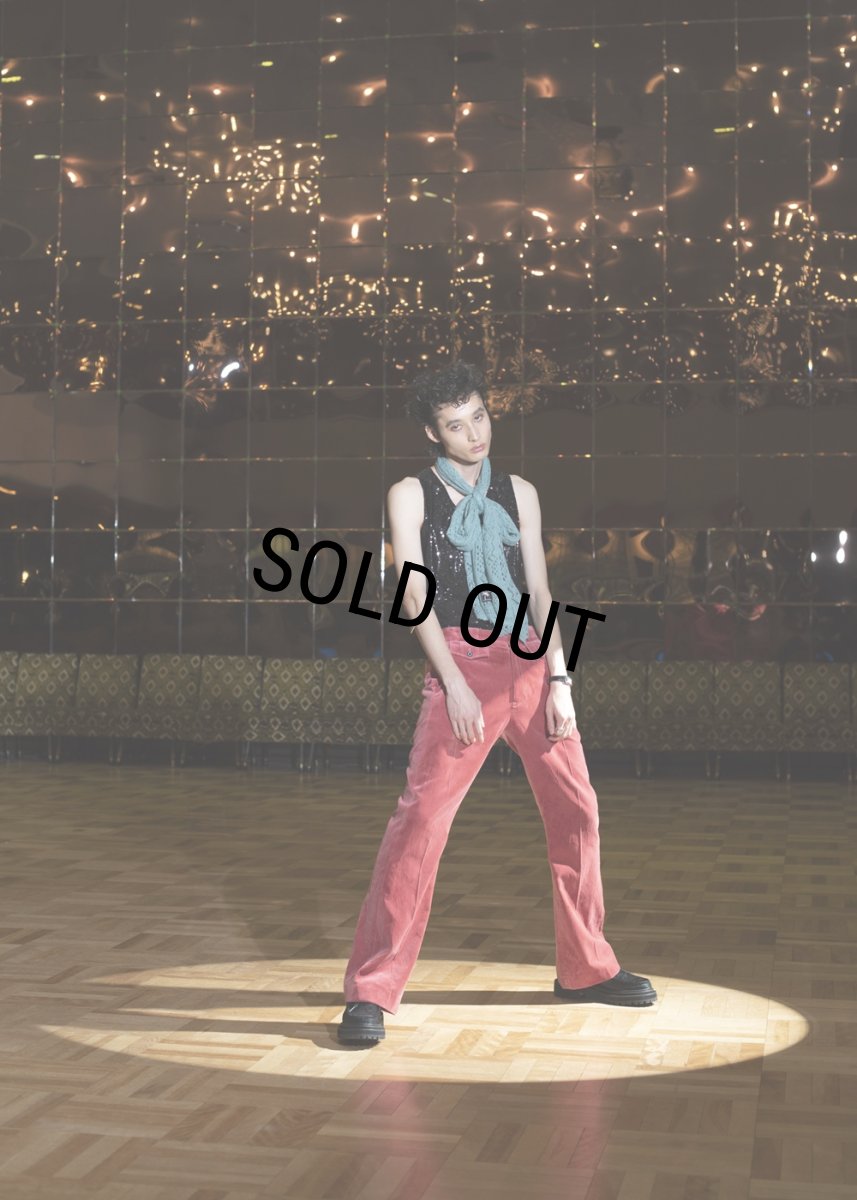 画像4: DAIRIKU/Lace Muffler（Aqua） 【40%OFF】［レースマフラー-23秋冬］ (4)