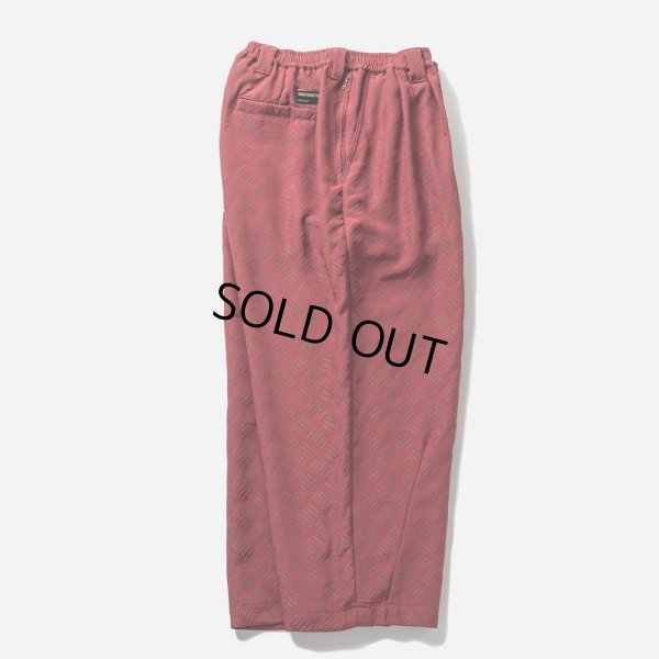 画像2: TIGHTBOOTH/CHECKER PLATE BAGGY SLACKS（Red） 【40%OFF】［チェッカープレートバギースラックス-23春夏］