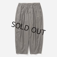 TIGHTBOOTH/RHOMBUS BALLOON PANTS（Black）［バルーンパンツ-23夏］