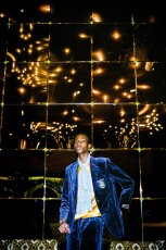 画像6: DAIRIKU/Lace Muffler（Aqua） 【40%OFF】［レースマフラー-23秋冬］ (6)