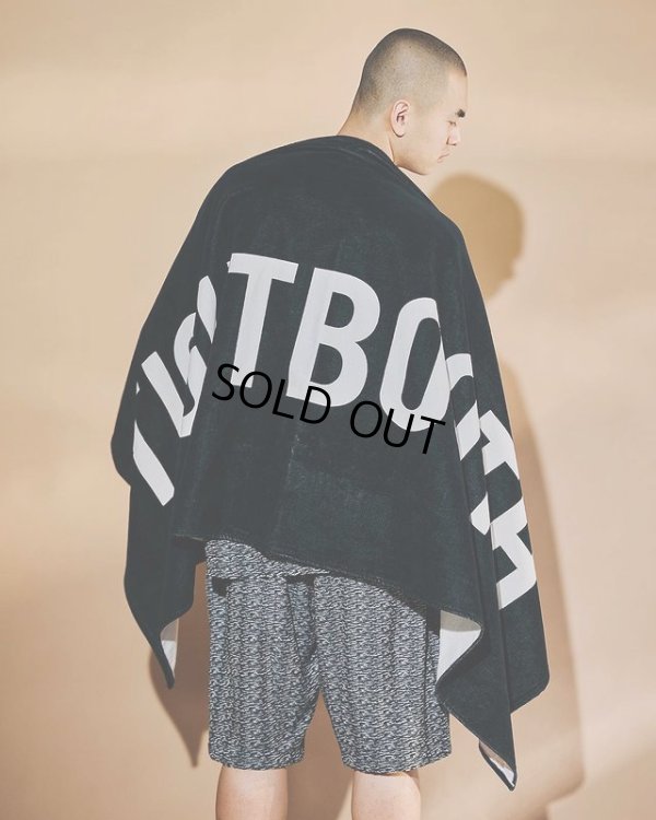 画像5: TIGHTBOOTH/LOGO BEACH TOWEL（Black） 【20%OFF】［ビーチタオル-23夏］