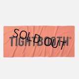 TIGHTBOOTH/LOGO BEACH TOWEL（Orange）［ビーチタオル-23夏］