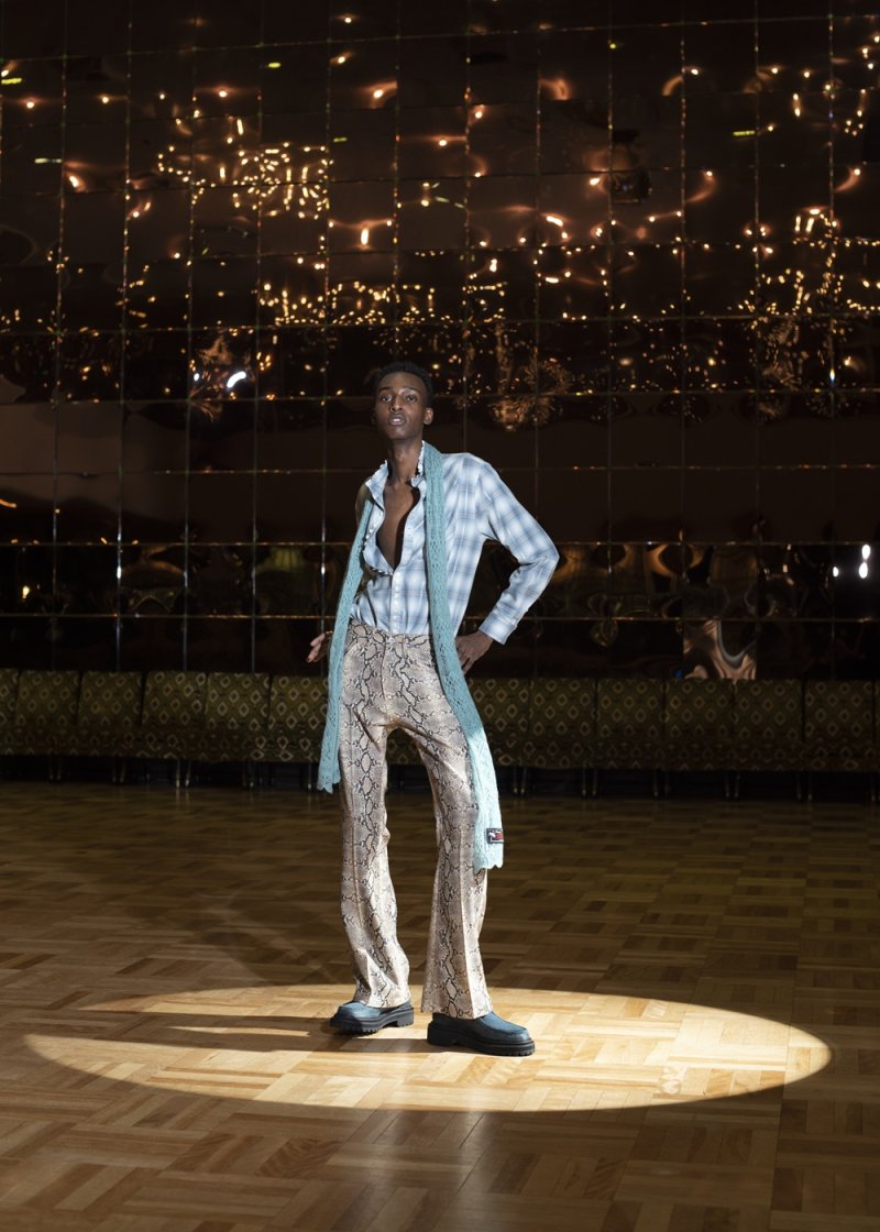 画像3: DAIRIKU/Lace Muffler（Aqua） 【40%OFF】［レースマフラー-23秋冬］