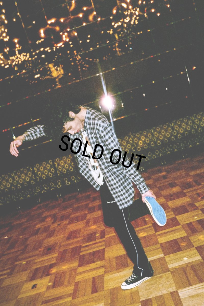 画像7: DAIRIKU/Ribbon Tie Check Shirt（Aqua） 【30%OFF】［リボンタイチェックシャツ-23秋冬］ (7)