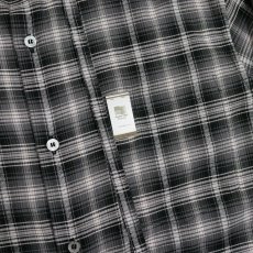 画像4: DAIRIKU/Ribbon Tie Check Shirt（Black）［リボンタイチェックシャツ-23秋冬］ (4)