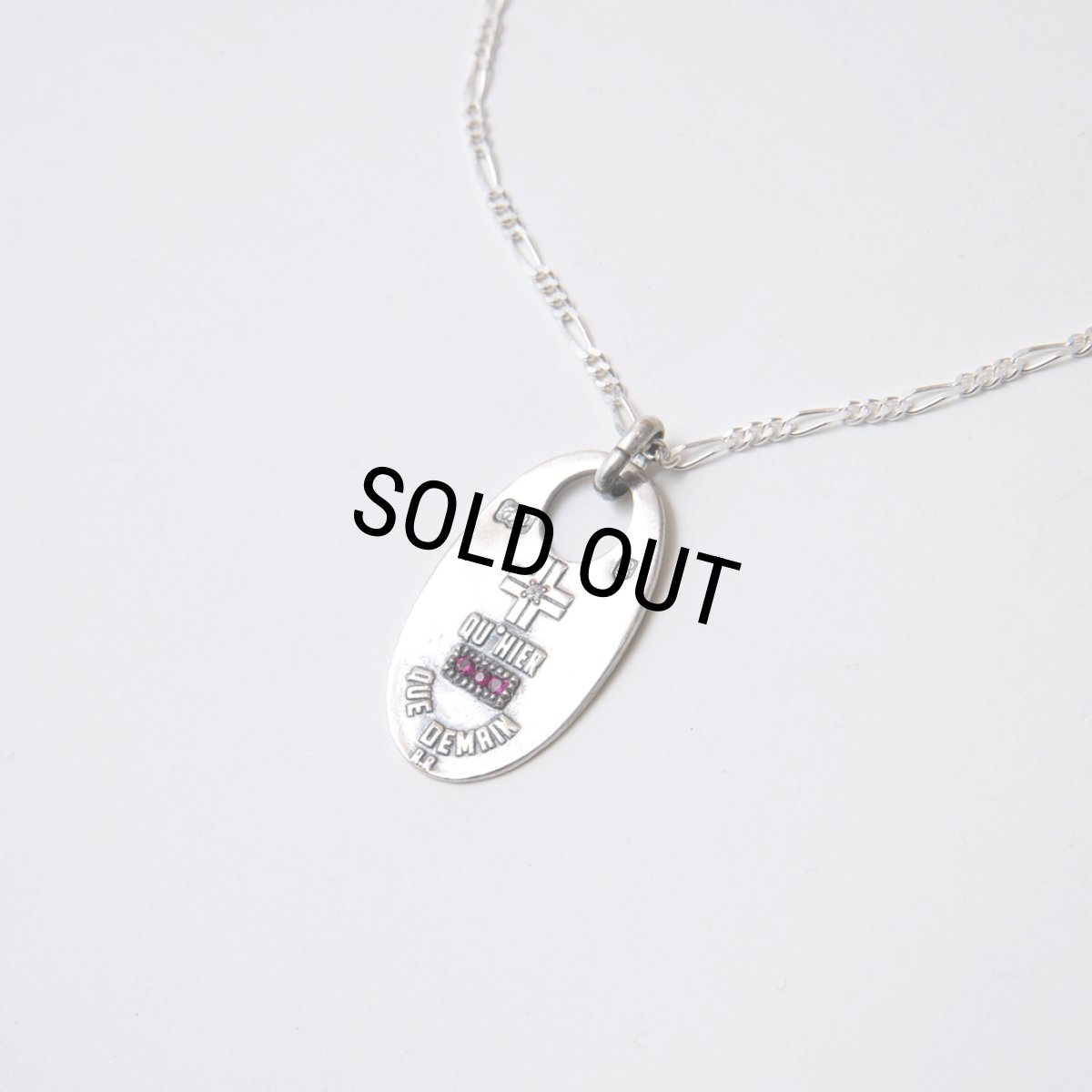 画像2: RATS/QU'HIER QUE DEMAIN SILVER（SILVER）［ネックレス-24春夏］ (2)