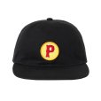 画像1: PORKCHOP/P WAPPEN CAP（BLACK）［ワッペンキャップ-23春夏］ (1)