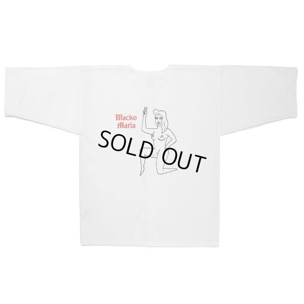 画像1: WACKO MARIA/DABO SHIRT（WHITE）［ダボシャツ-23春夏］