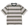 画像1: ROUGH AND RUGGED/NIXON SS（GREEN）［ボーダーT-23春夏］ (1)