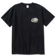 画像1: CALEE/Stretch CALEE logo t-shirt -Naturally paint design-（Black） 【60%OFF】［プリントT-23春夏］ (1)