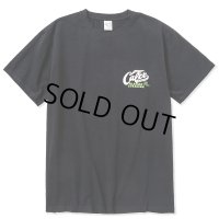 CALEE/Stretch CALEE logo t-shirt -Naturally paint design-（Black） 【60%OFF】［プリントT-23春夏］