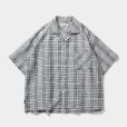 画像1: TIGHTBOOTH/FURROW SHIRT（White Plaid） 【40%OFF】［ファロウシャツ-23夏］ (1)