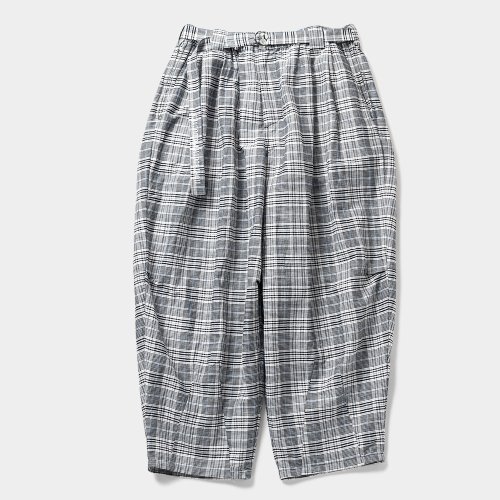 他の写真1: TIGHTBOOTH/FURROW BALLOON PANTS（White Plaid） 【30%OFF】［ファロウバルーンパンツ-23夏］