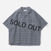 TIGHTBOOTH/FURROW SHIRT（Blue Plaid） 【30%OFF】［ファロウシャツ-23夏］