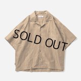 TIGHTBOOTH/FURROW SHIRT（Beige） 【30%OFF】［ファロウシャツ-23夏］