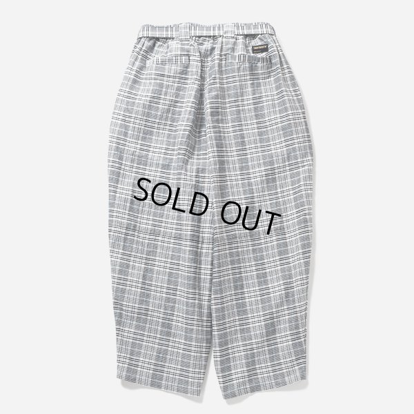 画像2: TIGHTBOOTH/FURROW BALLOON PANTS（White Plaid） 【30%OFF】［ファロウバルーンパンツ-23夏］