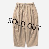 TIGHTBOOTH/FURROW BALLOON PANTS（Beige）［ファロウバルーンパンツ-23夏］