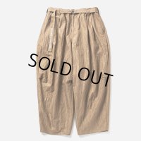 TIGHTBOOTH/FURROW BALLOON PANTS（Beige）［ファロウバルーンパンツ-23夏］